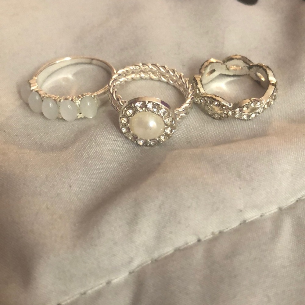 Two Rings + One Midi Ring Bundle